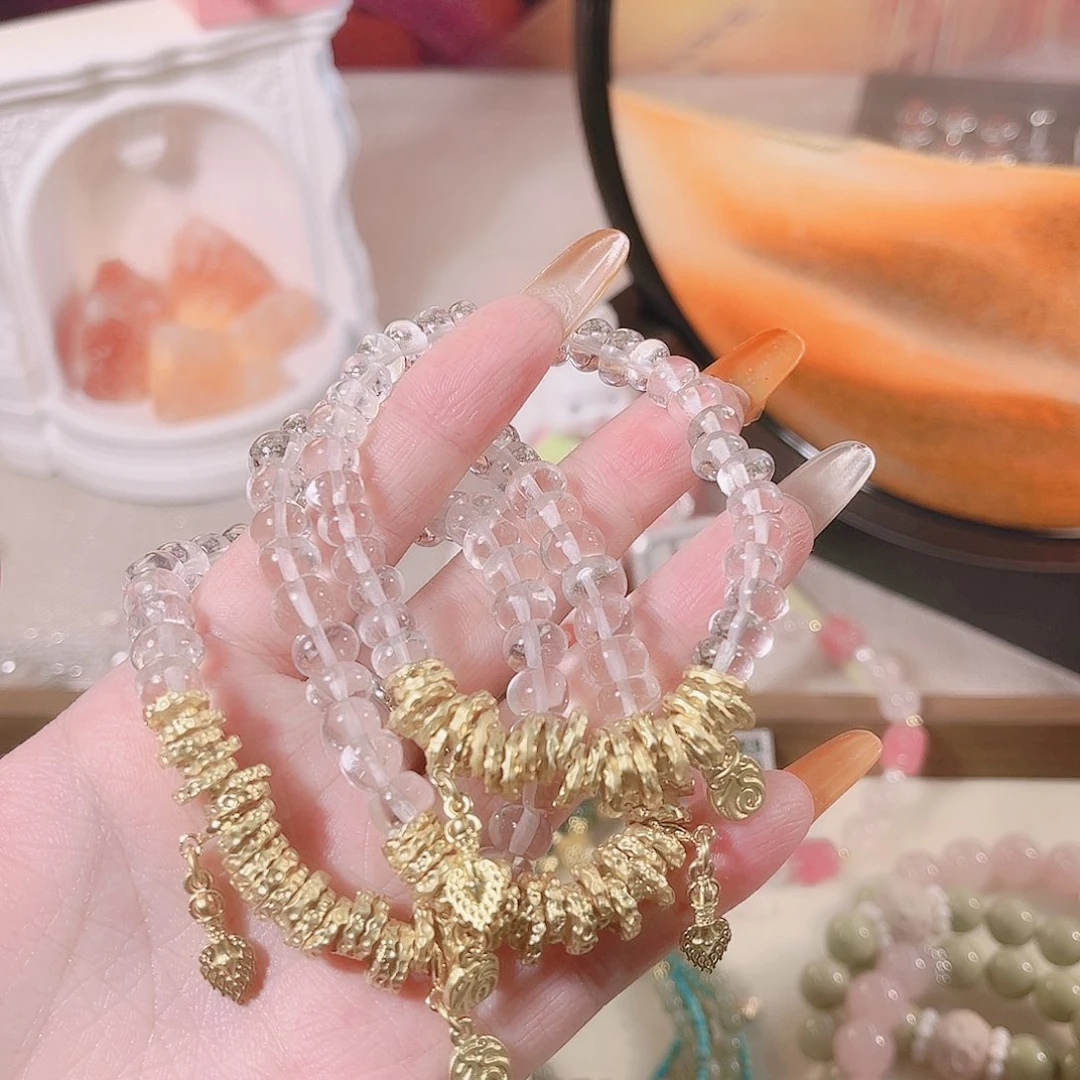 水晶手链未镶嵌设计