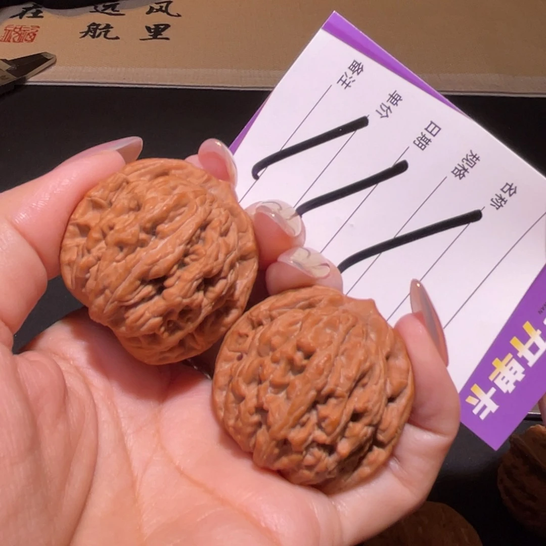 把件文玩核桃38s虎头