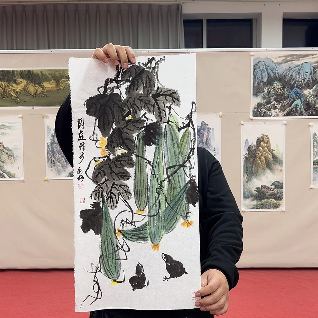 国画邓利梅老师艺术精品