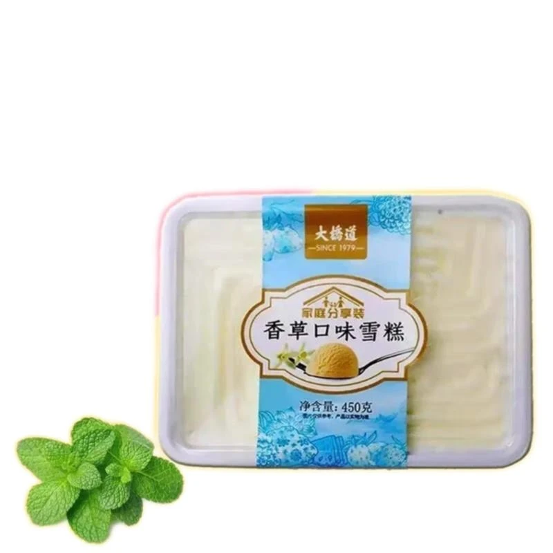 大桥道家庭装香草口味冰淇淋450g
