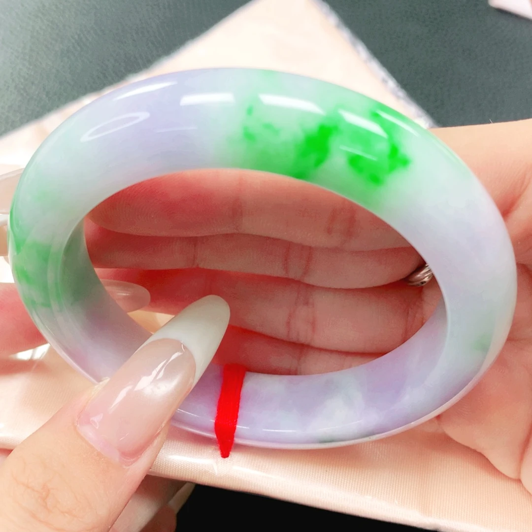 翡翠未镶嵌手镯55