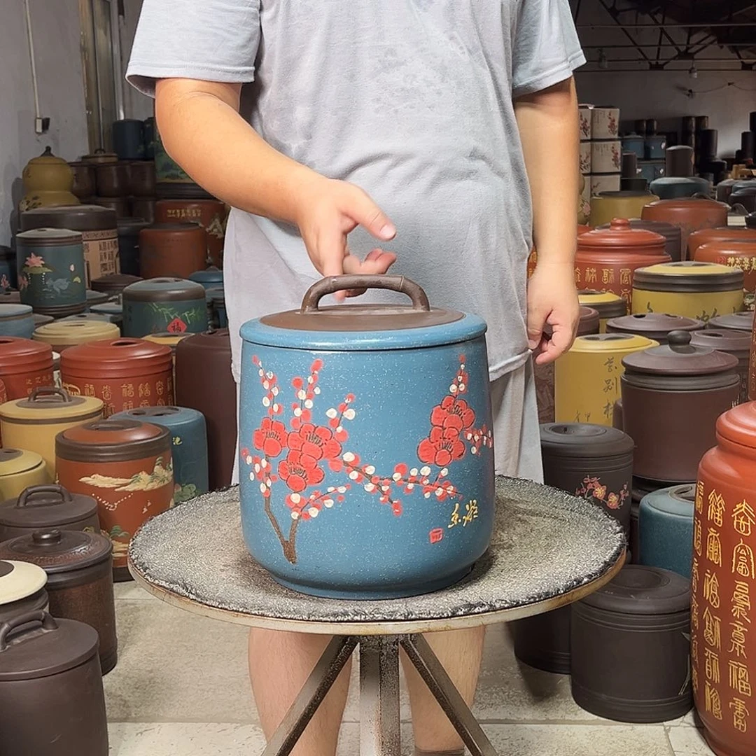 紫砂茶叶罐茶叶罐