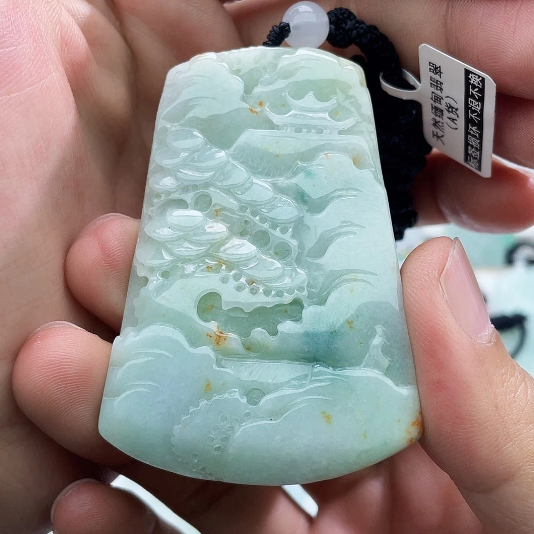 颈饰未镶嵌翡翠D翡翠