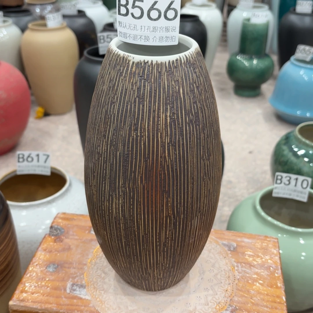 陶摆件瑕疵566景德镇陶瓷高24口6