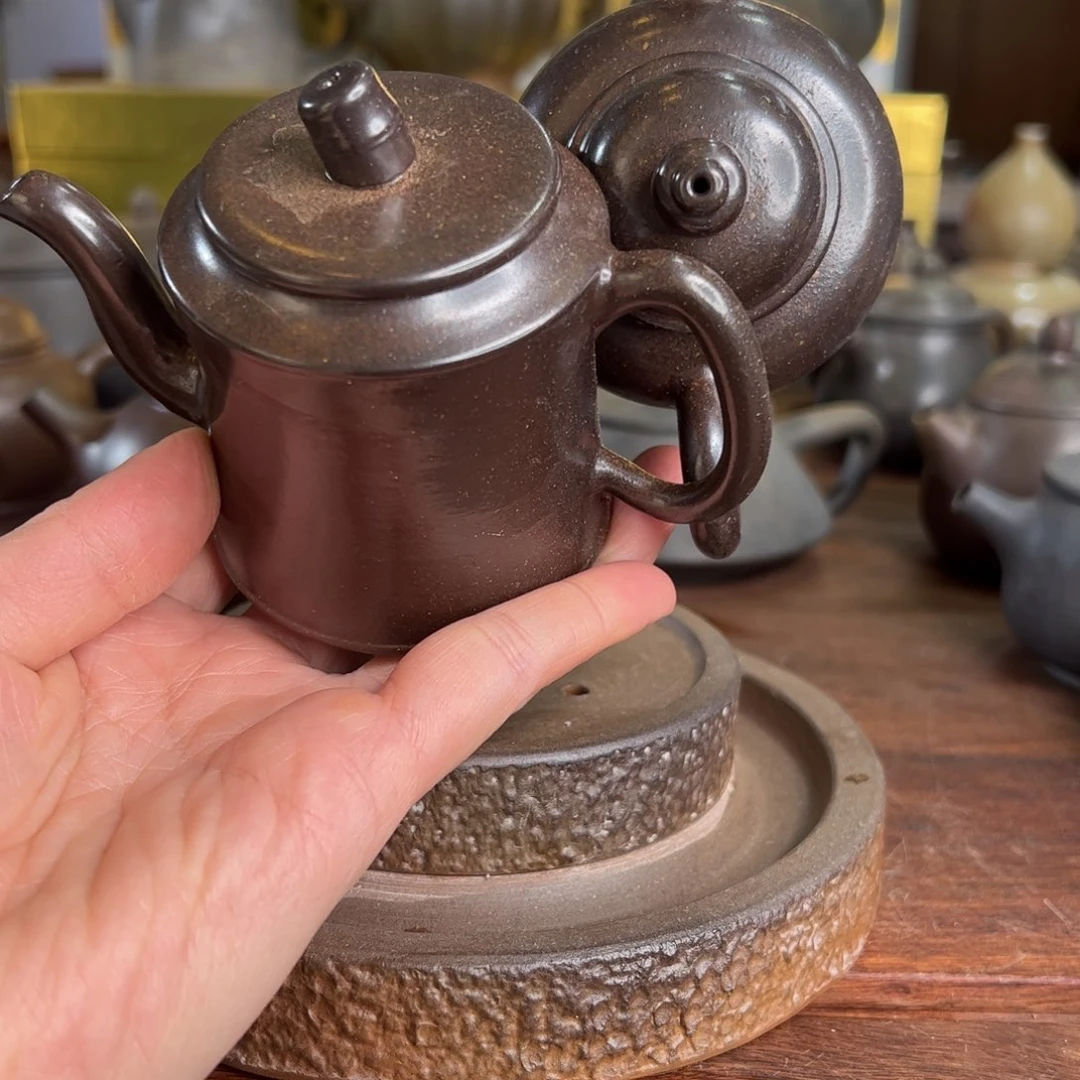 贵台龙窑柴烧茶壶A12