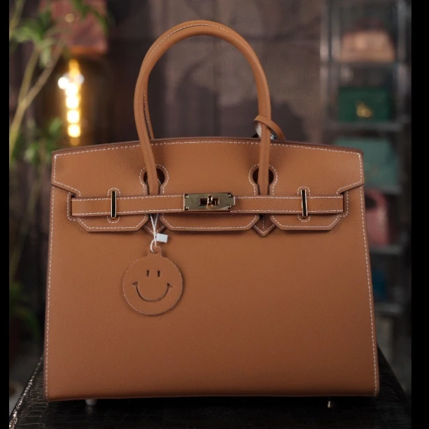 【尺寸：30*14*23】SISI原创设计高定真皮女包时尚百搭1158