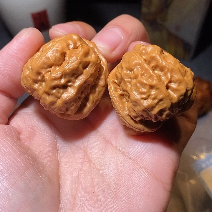 把件文玩核桃全品无修36尺怀柔蛤蟆头