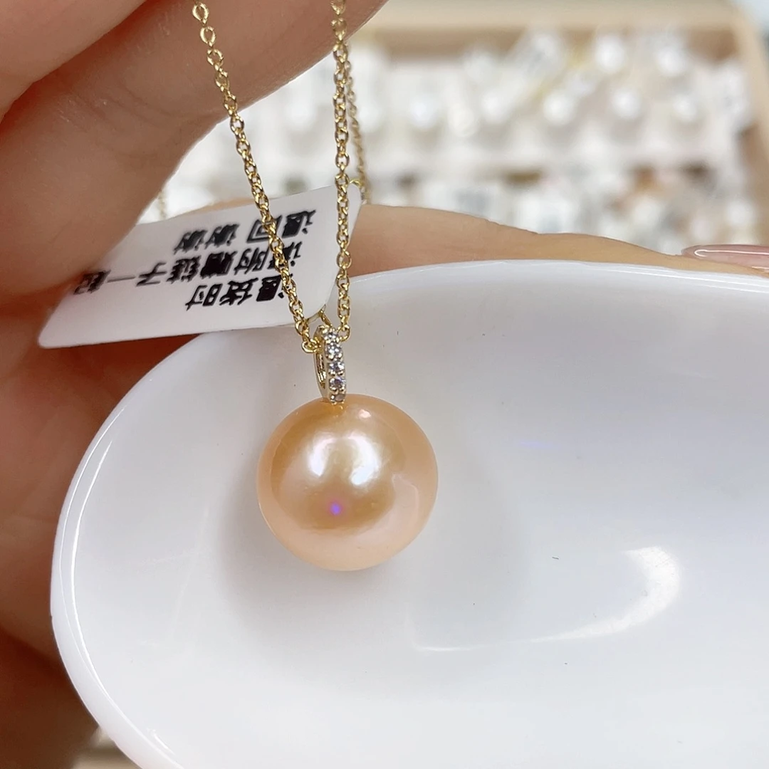 淡水珍珠未镶嵌吊坠(赠链)