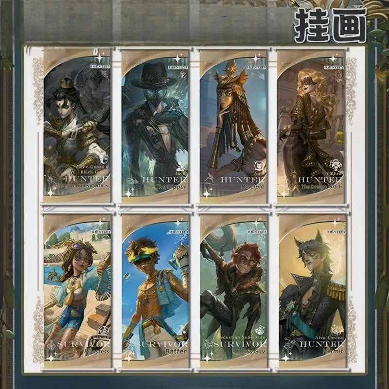 DW油画布挂画红夫人渔女作曲家二次元游戏周边谷子收藏纪念品礼物