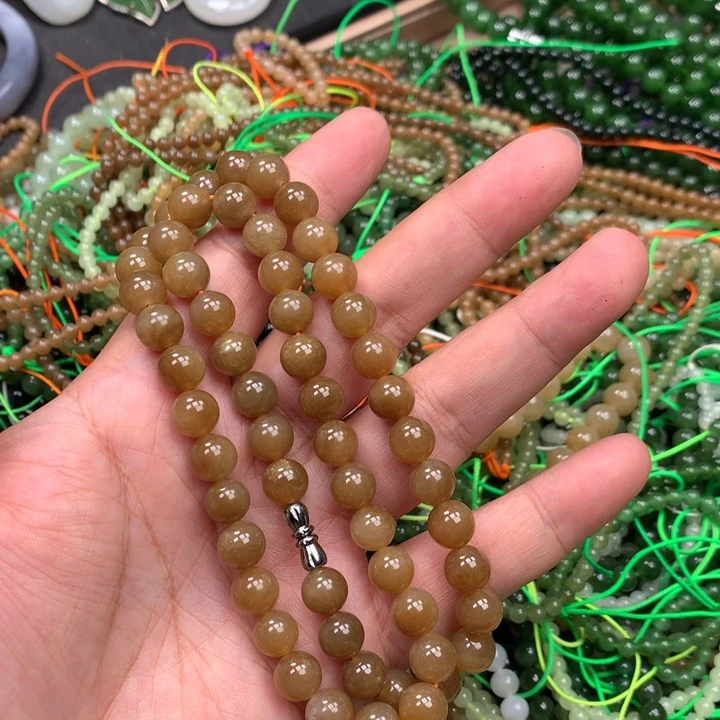 和田玉未镶嵌手链81