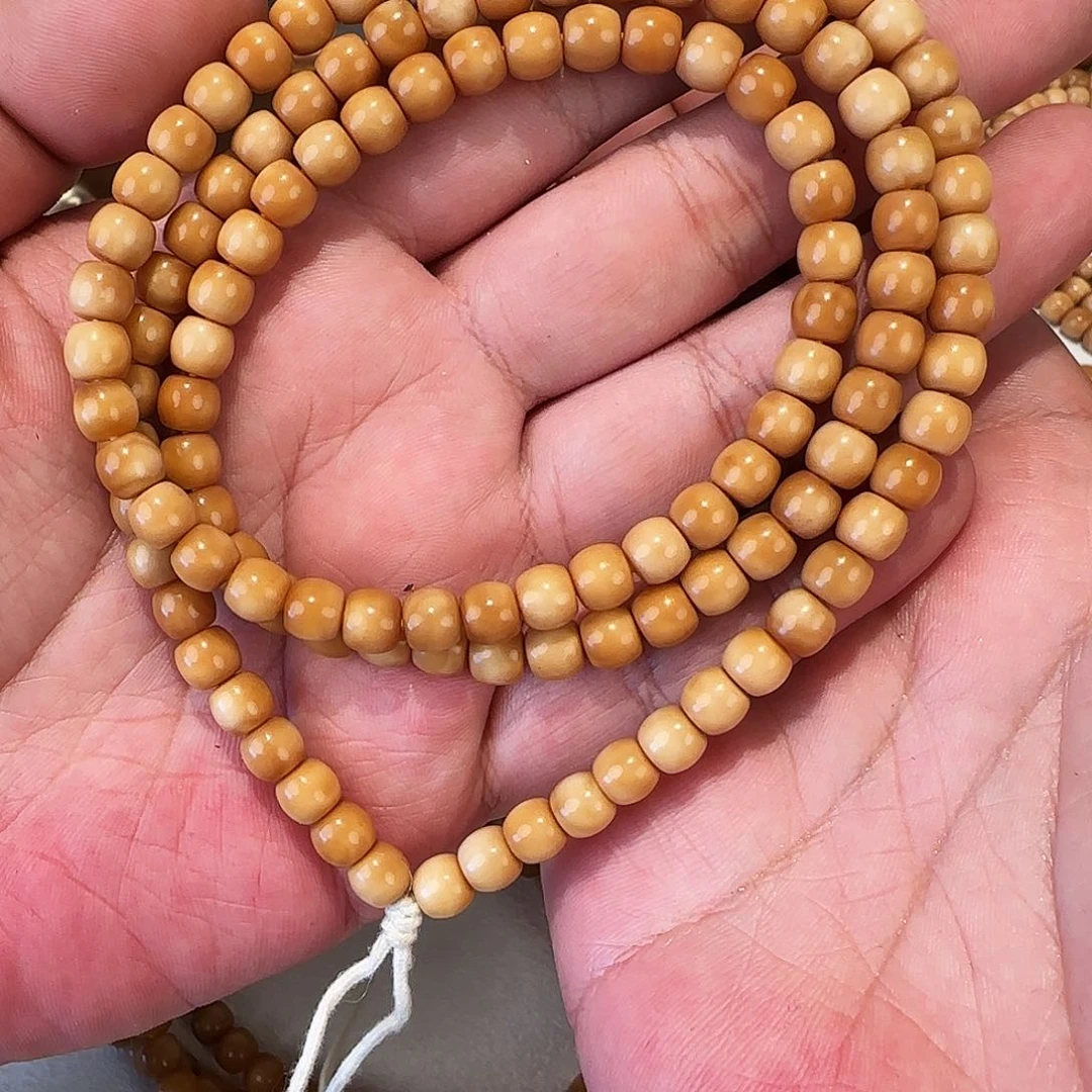 星月菩提吊坠龙脊菩提 直切108 尺寸0.7 果冻料