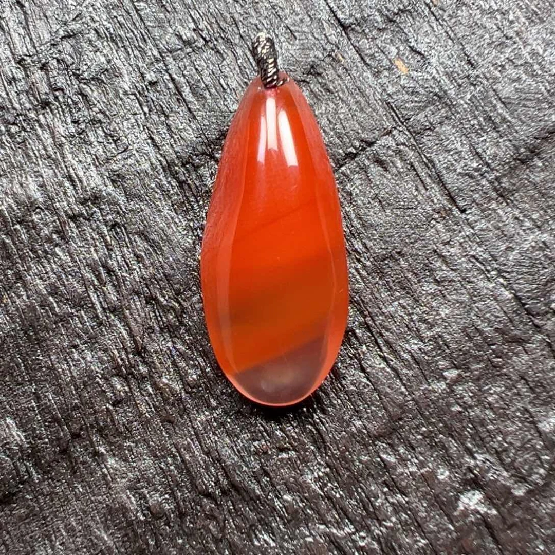 南红玛瑙未镶嵌吊坠