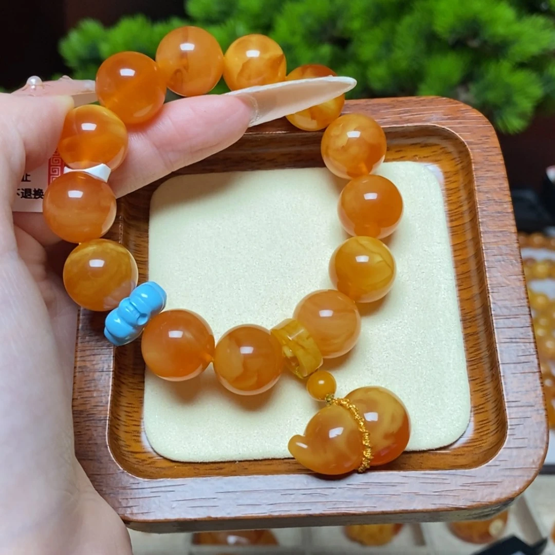 【闪购商品】手链蜜蜡未镶嵌手串