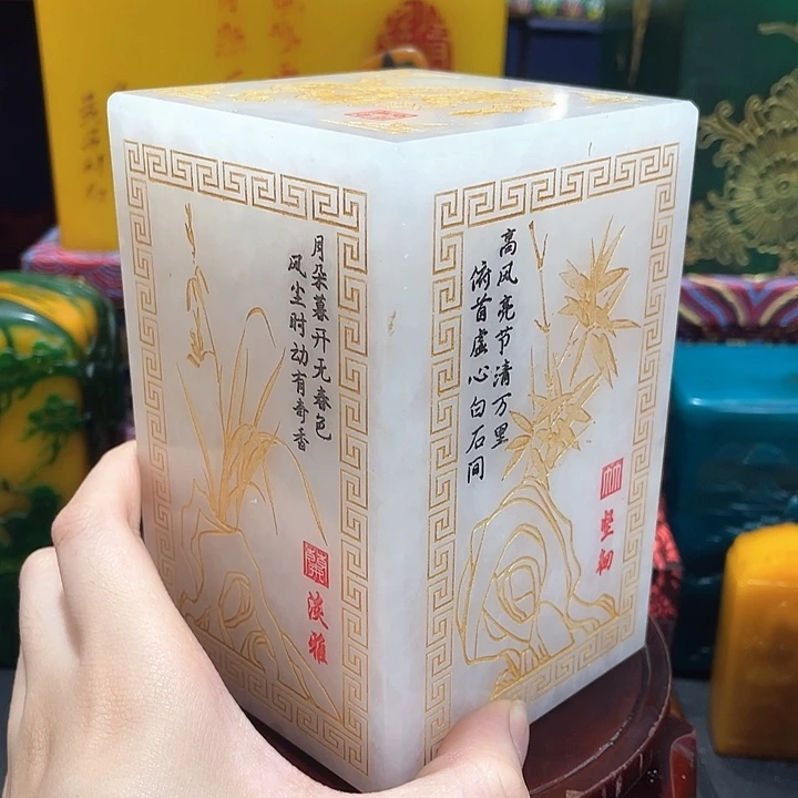 印石寿山石篆刻印章引首章闲章姓名章生日礼物