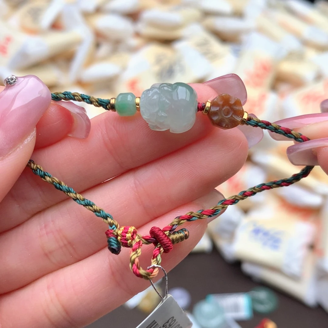 【闪购商品】翡翠手绳未镶嵌一