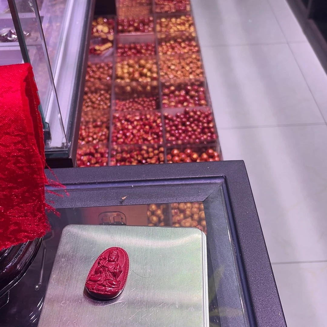 天然辰砂紫金砂守护神