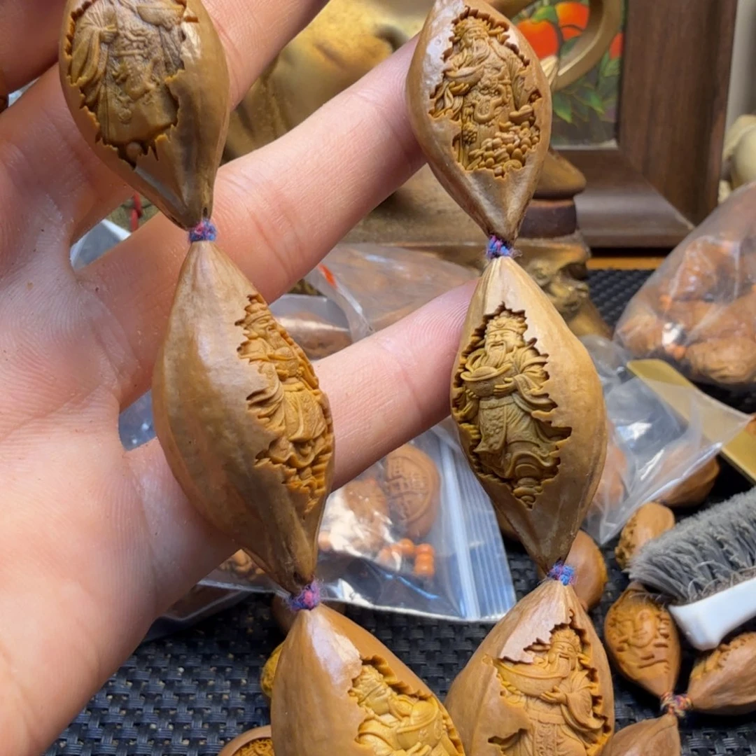 手串/手链橄榄核八方来财
