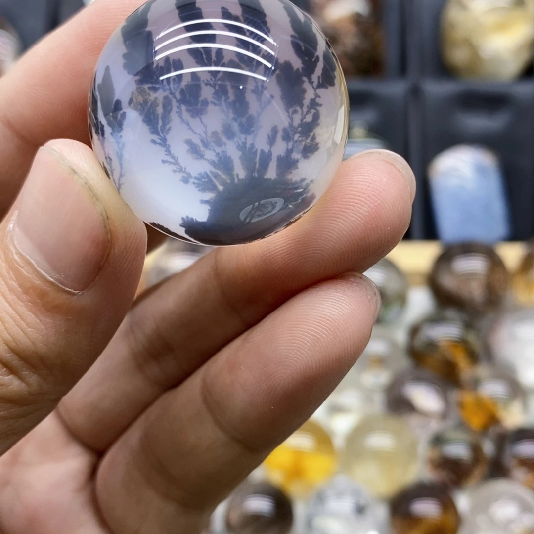 水晶颈饰未镶嵌京****✨圆球