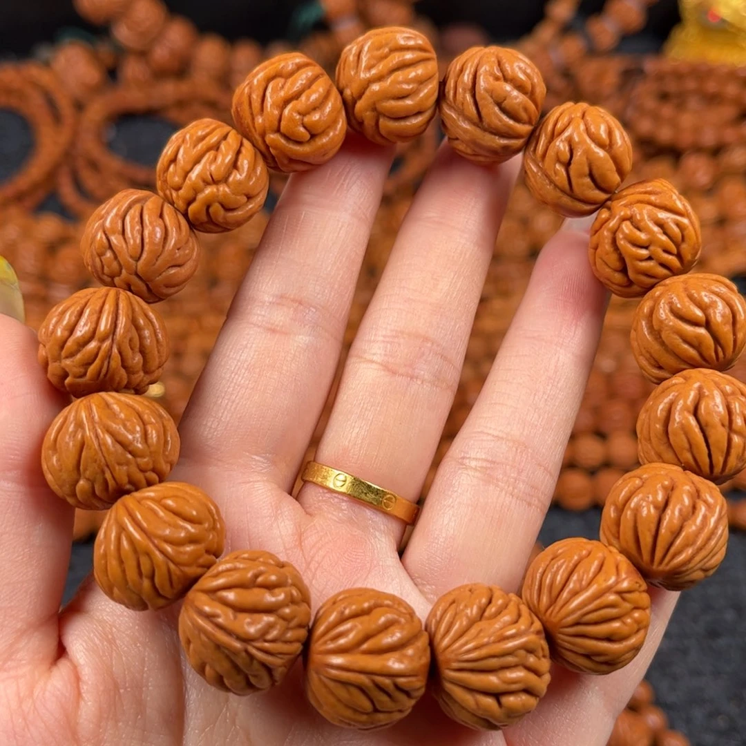 吊坠桃核A15链接手串