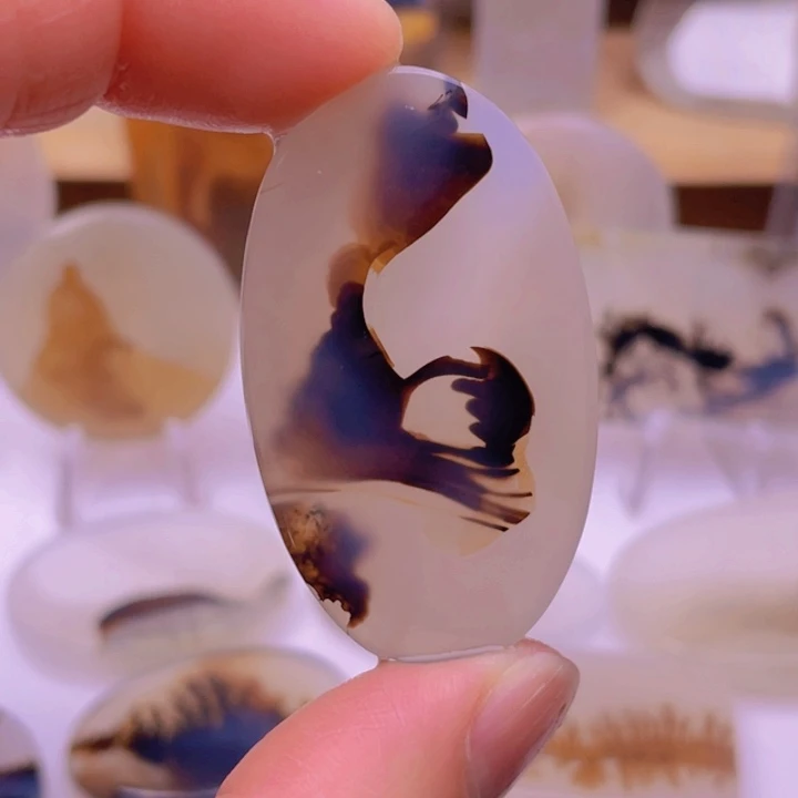 玛瑙/玉髓未镶嵌吊坠(不含链)