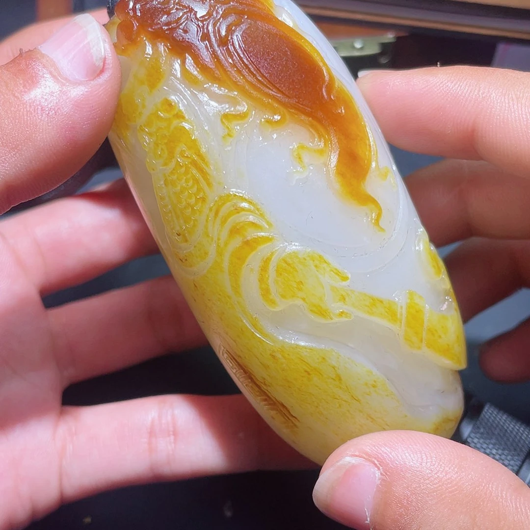 和田玉把件未镶嵌D2 