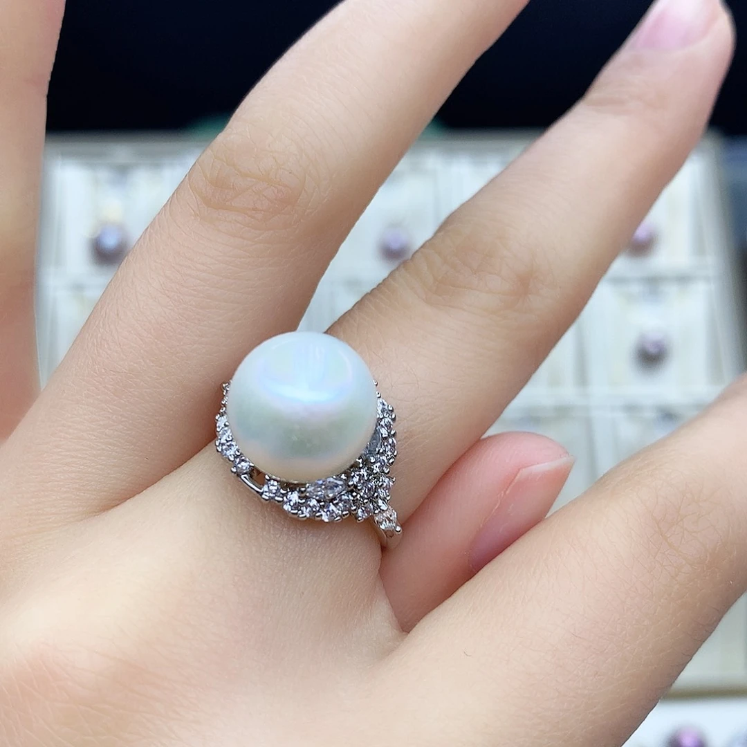 淡水珍珠颈饰合金