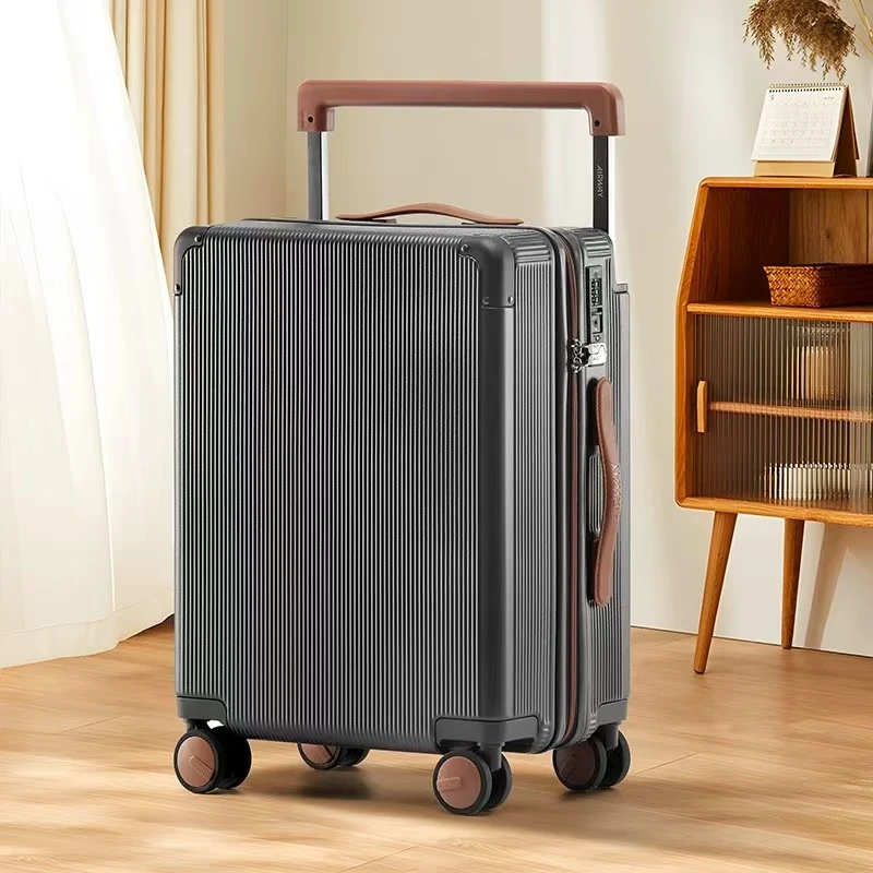 宽拉杆行李箱女拉杆箱男登机箱20旅行箱AIRWAY出口日本多巴胺色系