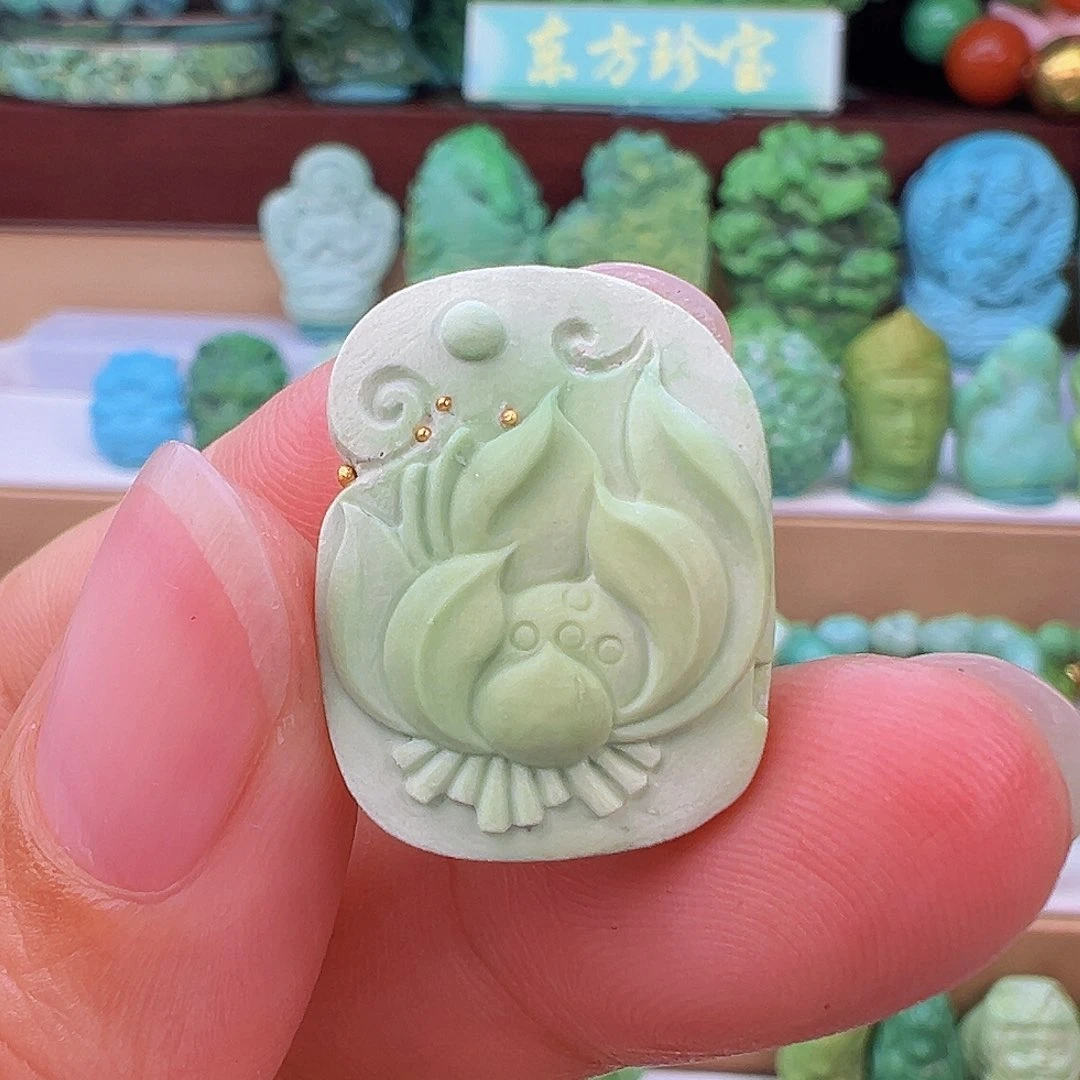 未镶嵌绿松石项链