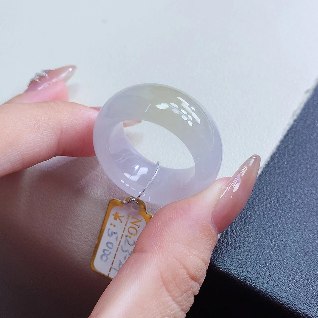 未镶嵌戒指翡翠23-24号