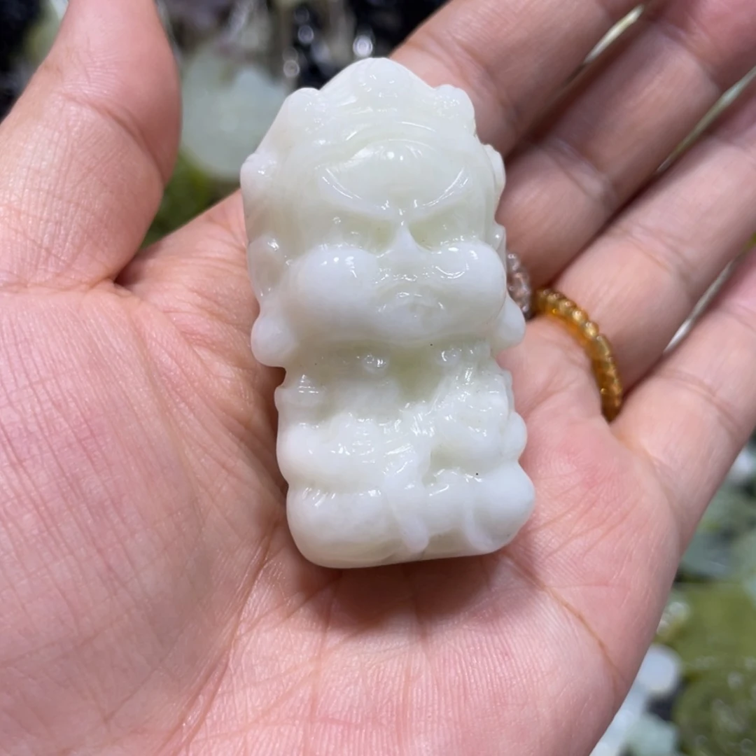 【闪购商品】岫玉颈饰未镶嵌36手把