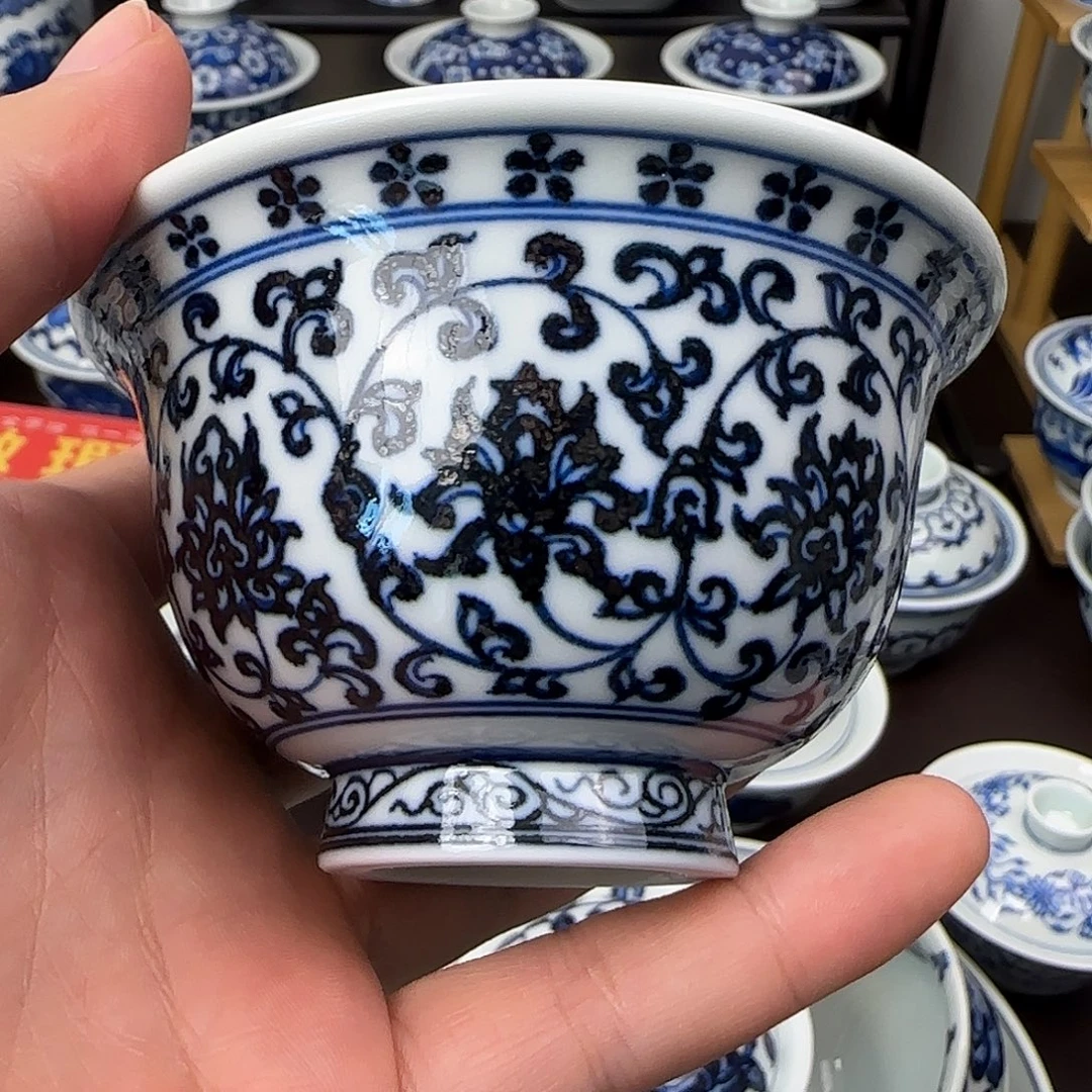 全手绘景德镇陶瓷茶具