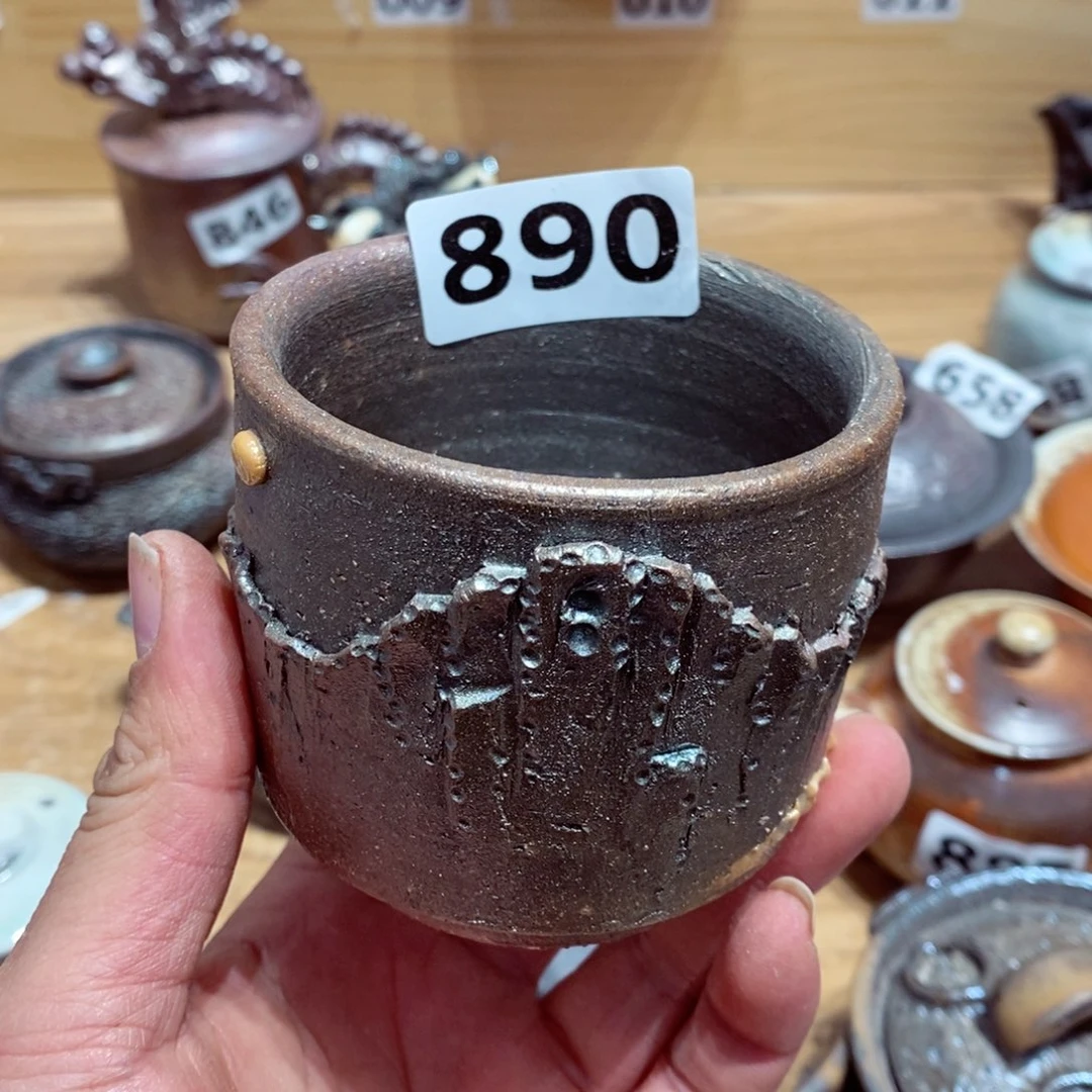 神*柴烧茶具陶瓷杯子