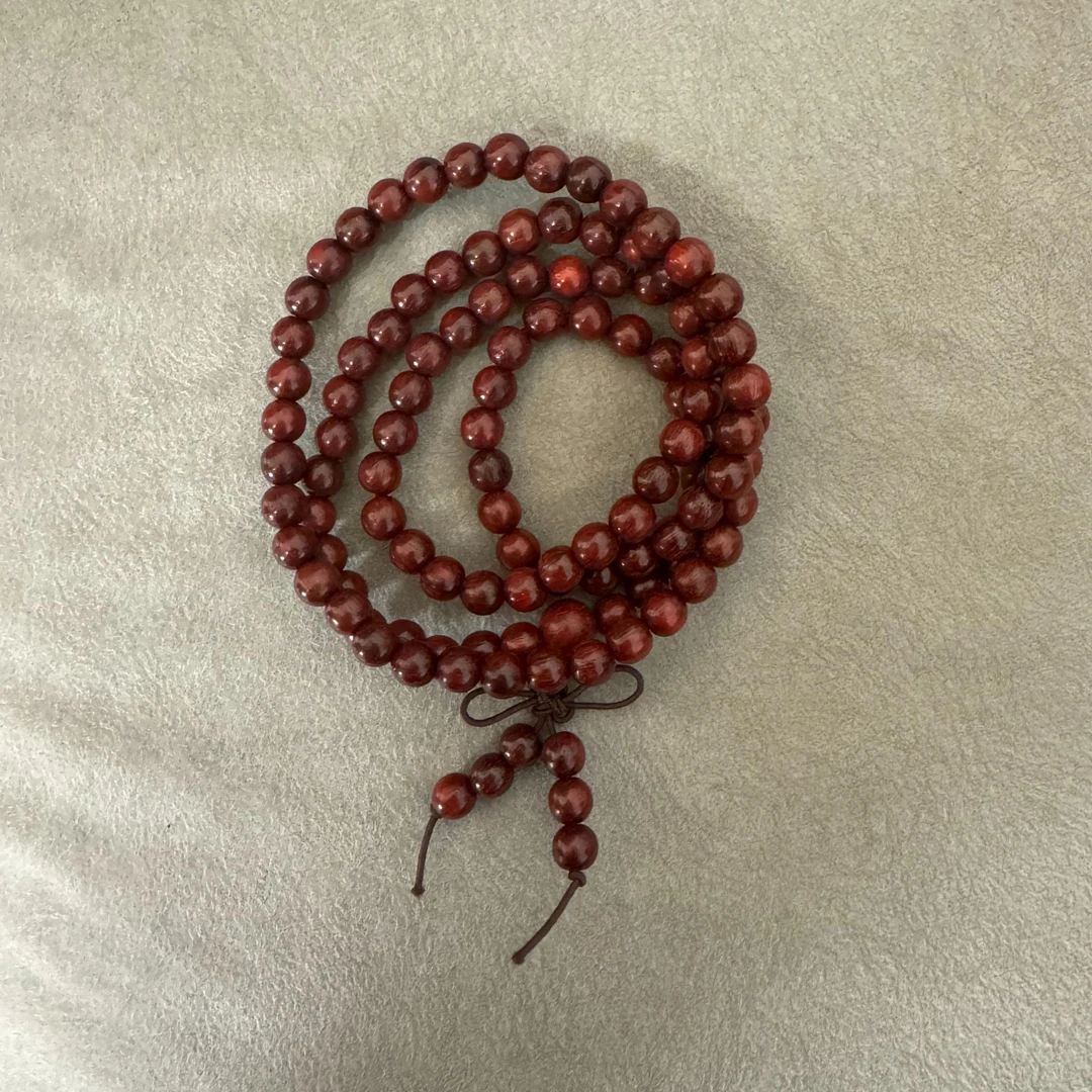 嘻【闪购商品】精美的小叶紫檀长串