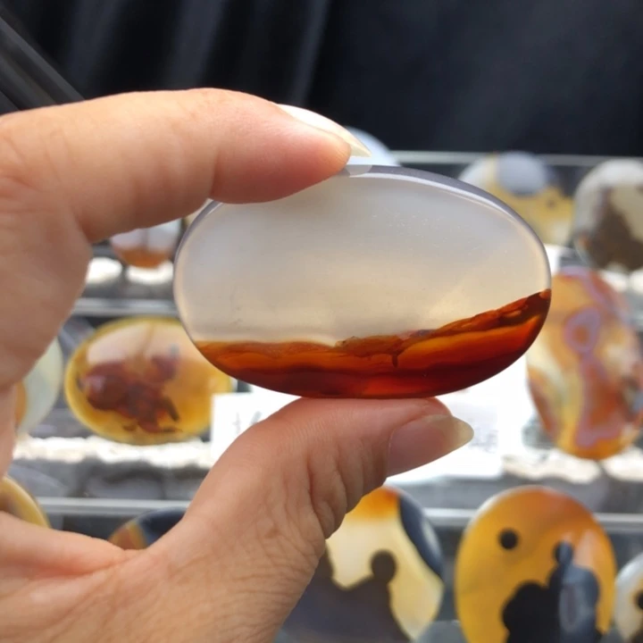 合金玛瑙/玉髓珠宝奇石96有瑕
