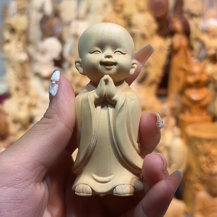 黄杨木黄杨木瑕疵和尚