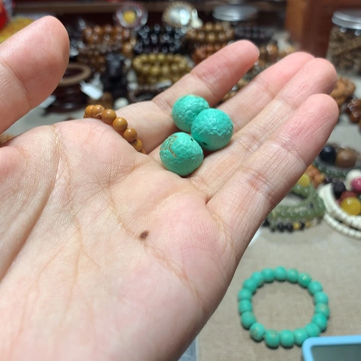 小叶紫檀手串/手链X**_配饰3颗