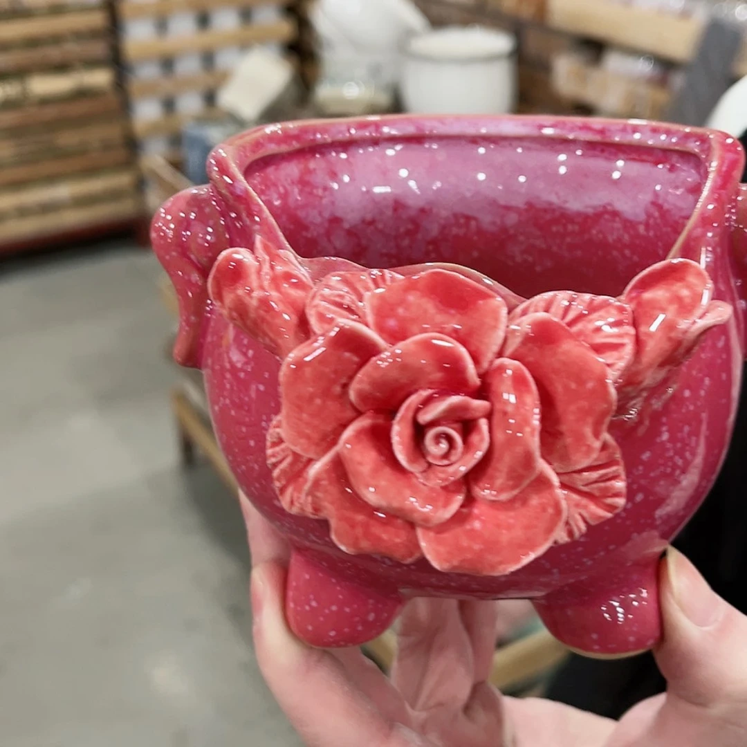 【闪购商品】陶瓷陶瓷多肉植物花盆