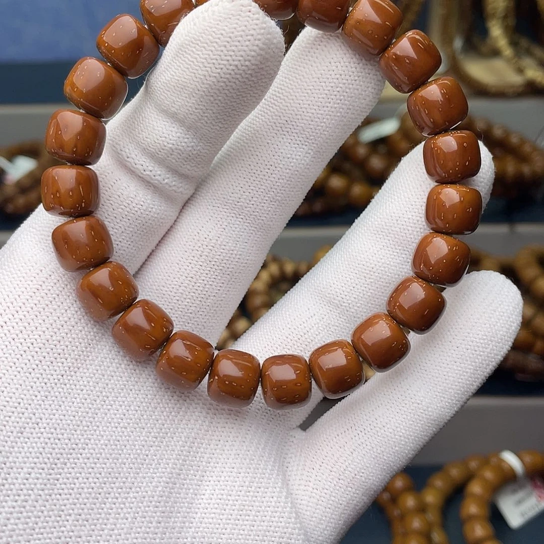 瘦***粥紫金鼠吊坠紫金鼠10/9短轴单圈手串