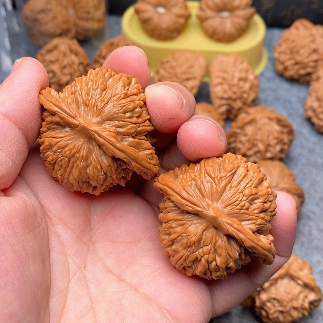 文玩核桃把件j*44全四座楼