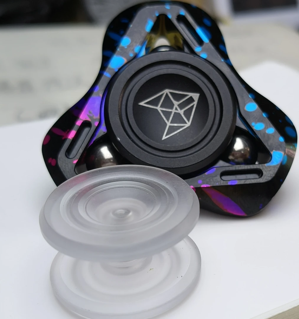 pei对锁 pc对锁 指尖陀螺专用 R188轴承结构 解压玩具 edc