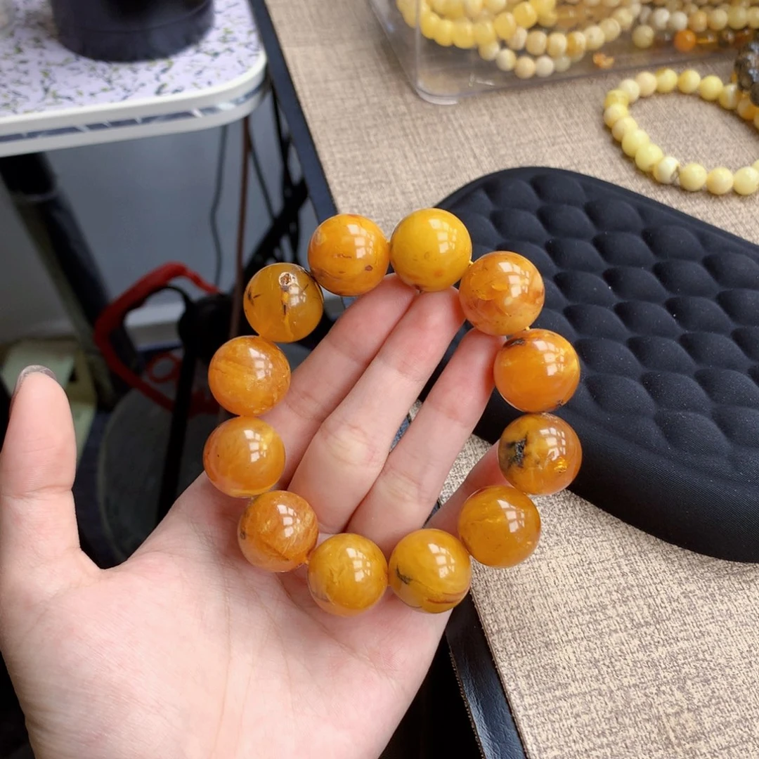 琥珀未镶嵌珠宝奇石19+
