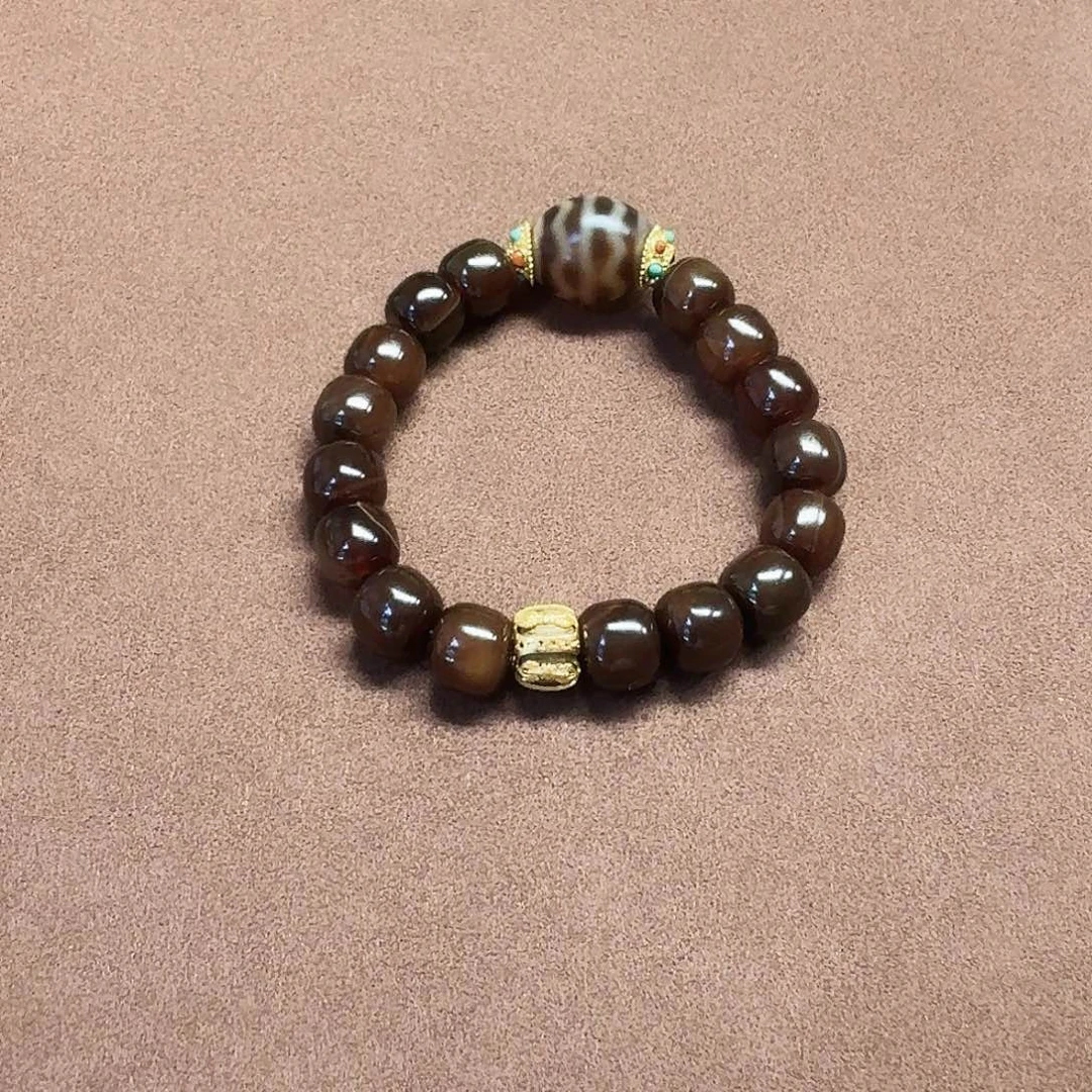 玛瑙/玉髓未镶嵌手链