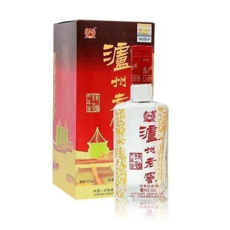 泸州老窖六年窖头曲 浓香白酒【415】52度500ml
