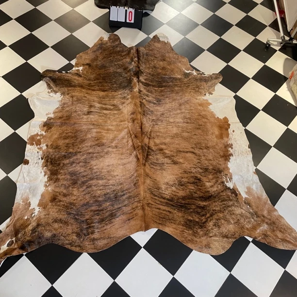 【本尼家】K369 265*250专拍牛皮地毯家用轻奢