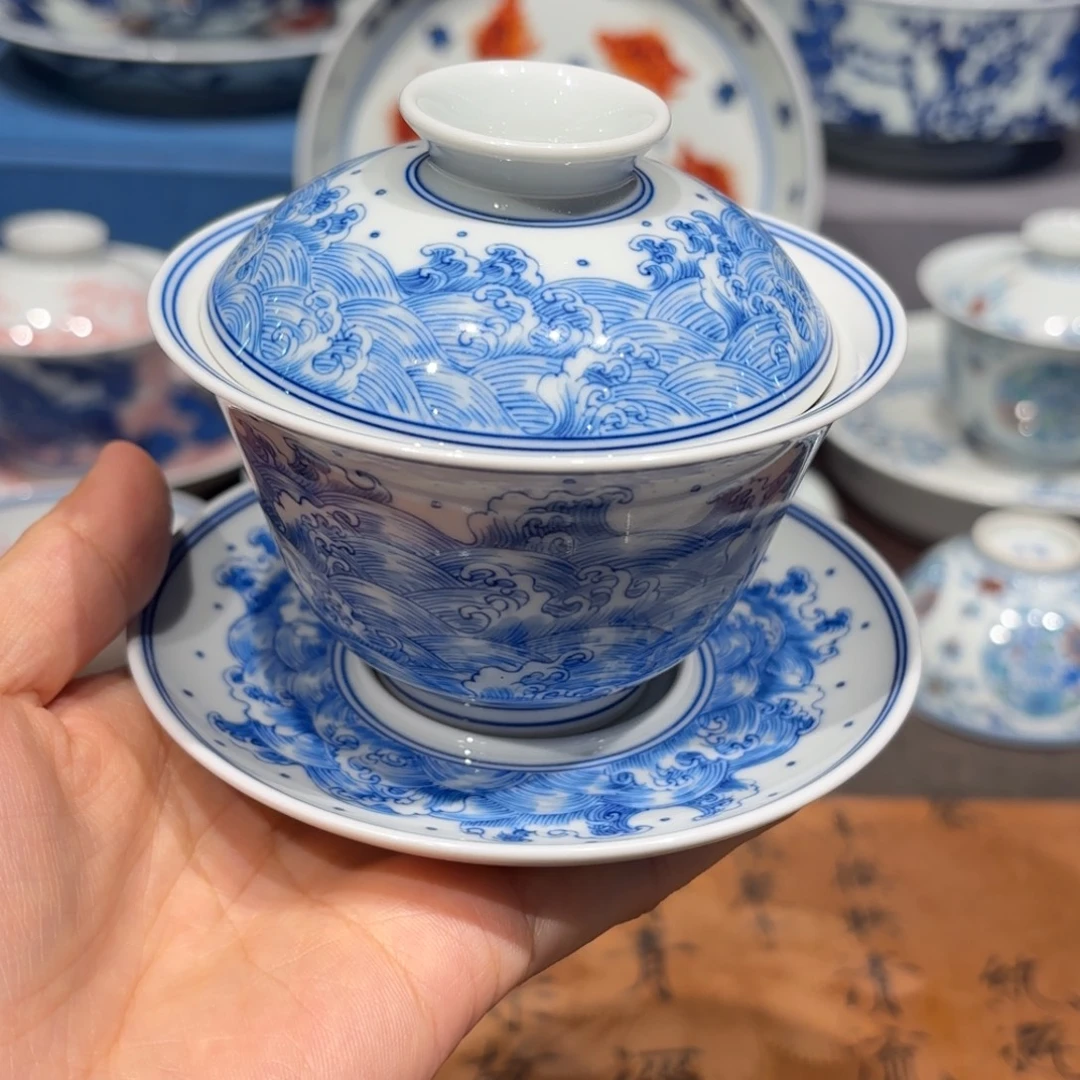 手工手绘陶瓷茶具