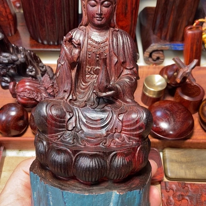 檀香紫檀（小叶紫檀）观世音菩萨