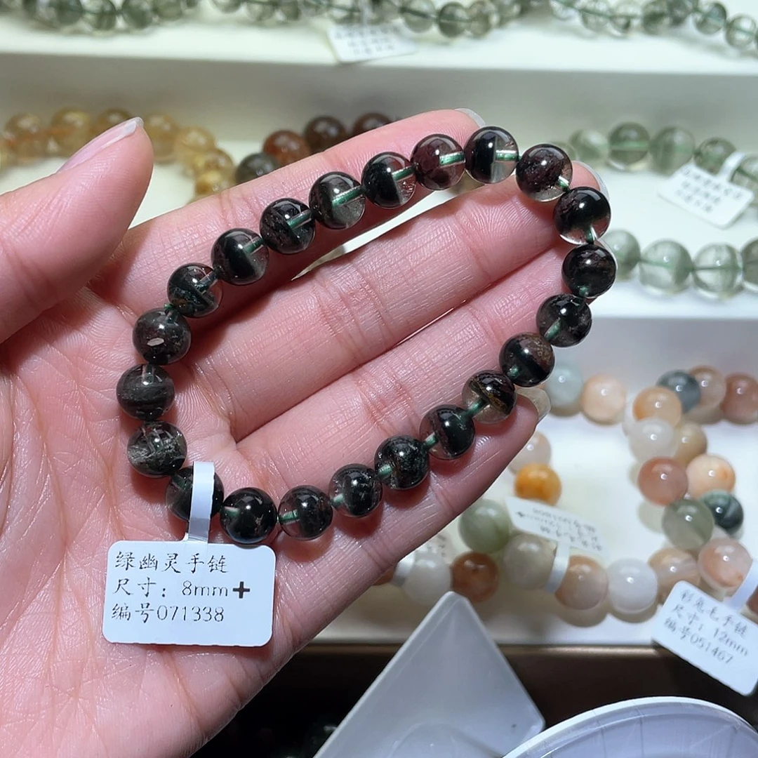 水晶手链未镶嵌明****子水晶