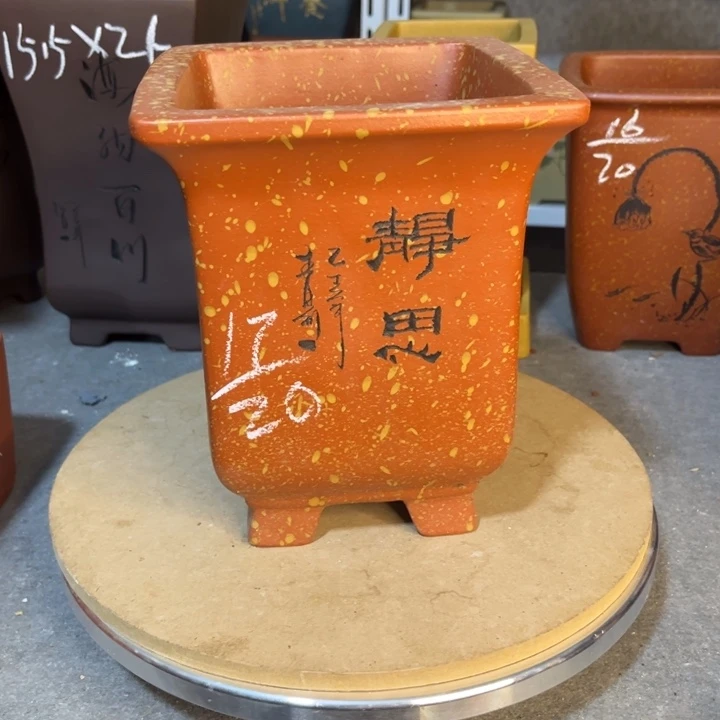 紫砂花盆紫砂花盆