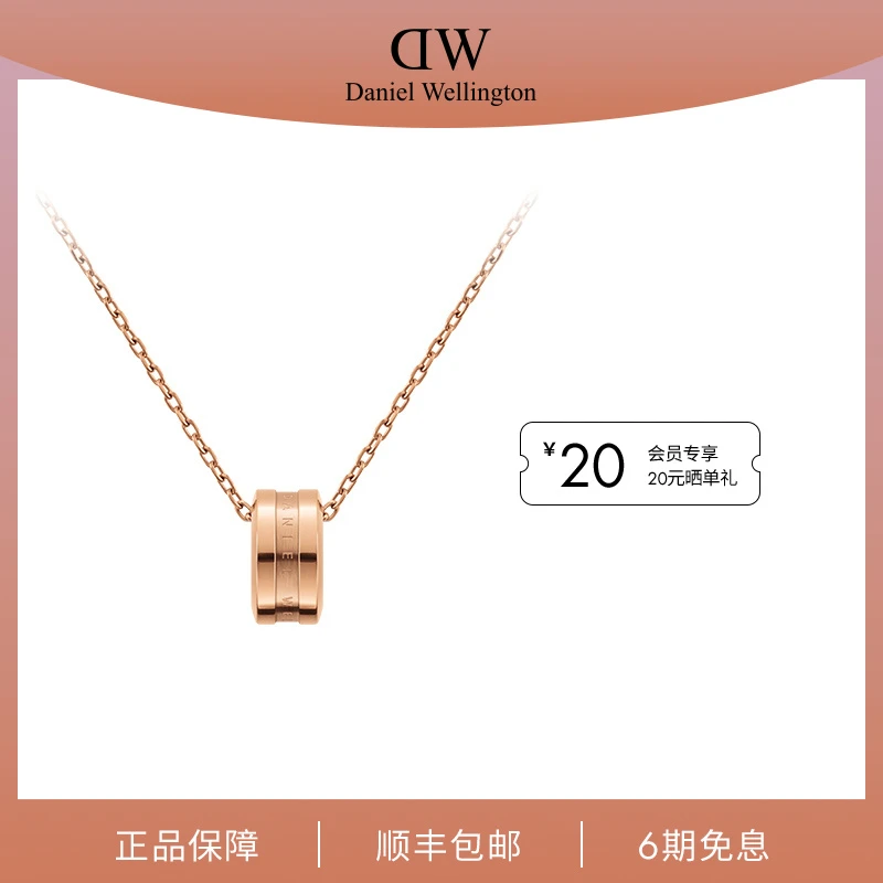 合金项链 【店铺热销】dw项链时尚饰品首饰小众锁骨链项链女轻奢款