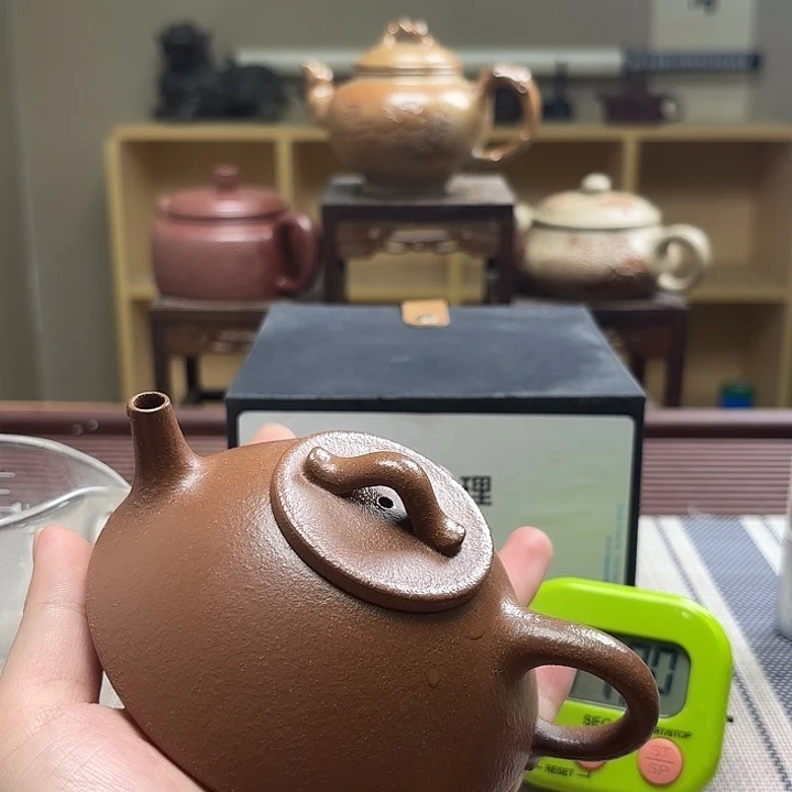 天***朗茶壶紫砂微瑕处理
